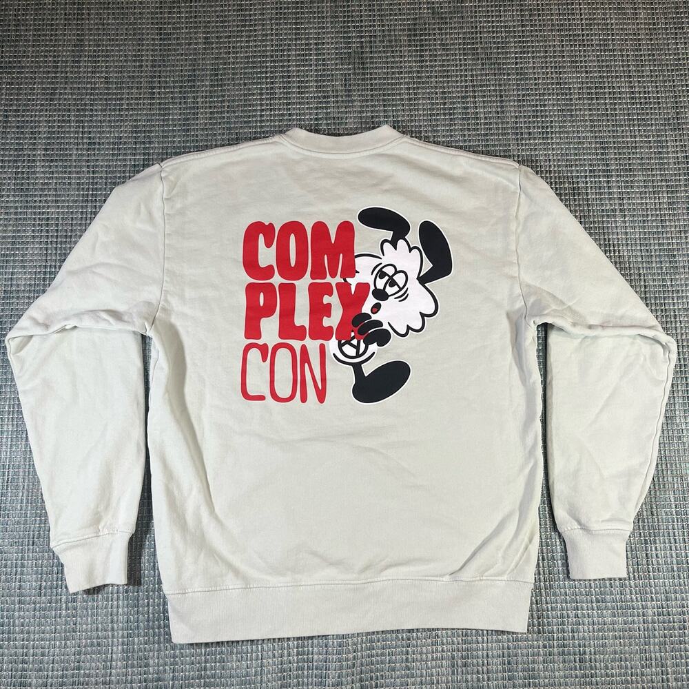 Complex Con x Verdy Crewneck‎ Pullover Adult Sz M New